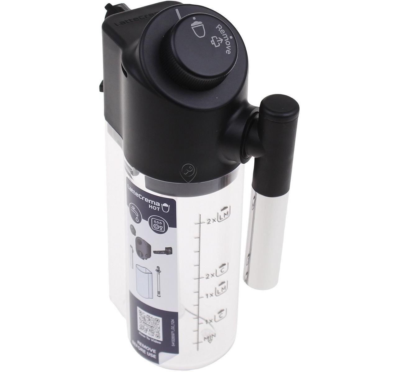 Recipient de lapte pentru espressoare De'Longhi DLSC035, compatibil cu ECAM și FEB, AS00009731
