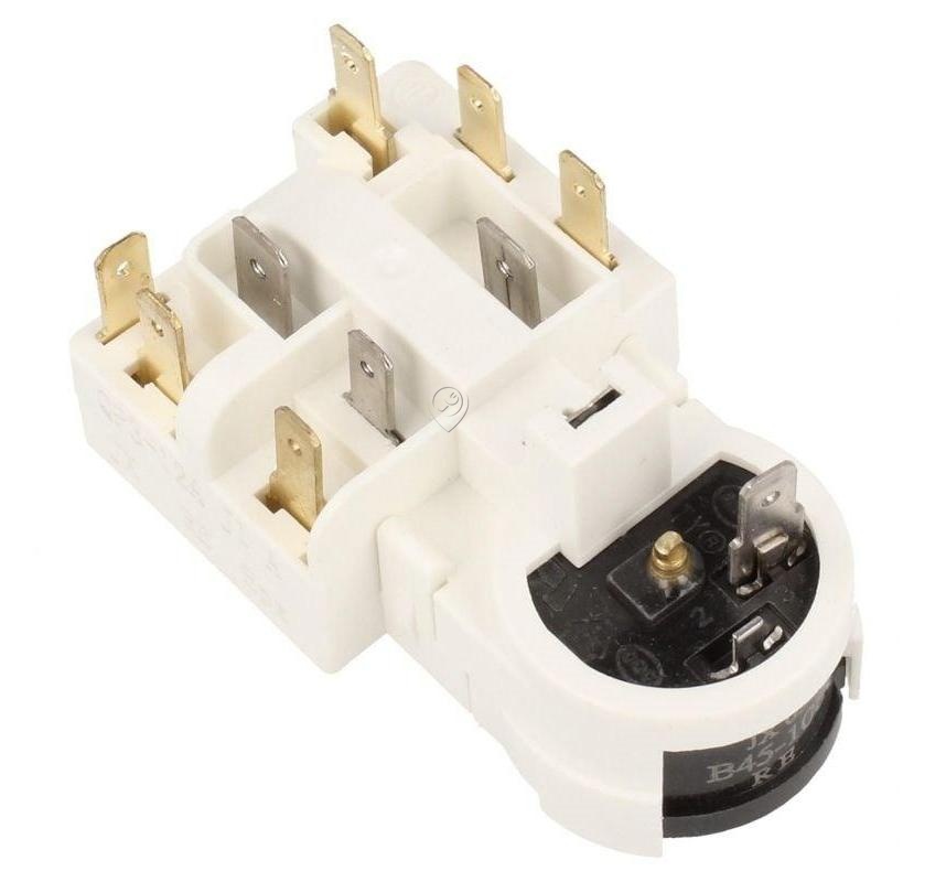 Releu motor compresor frigider Arctic Beko 4346040185 original și compatibil cu Grundig și Arcelik