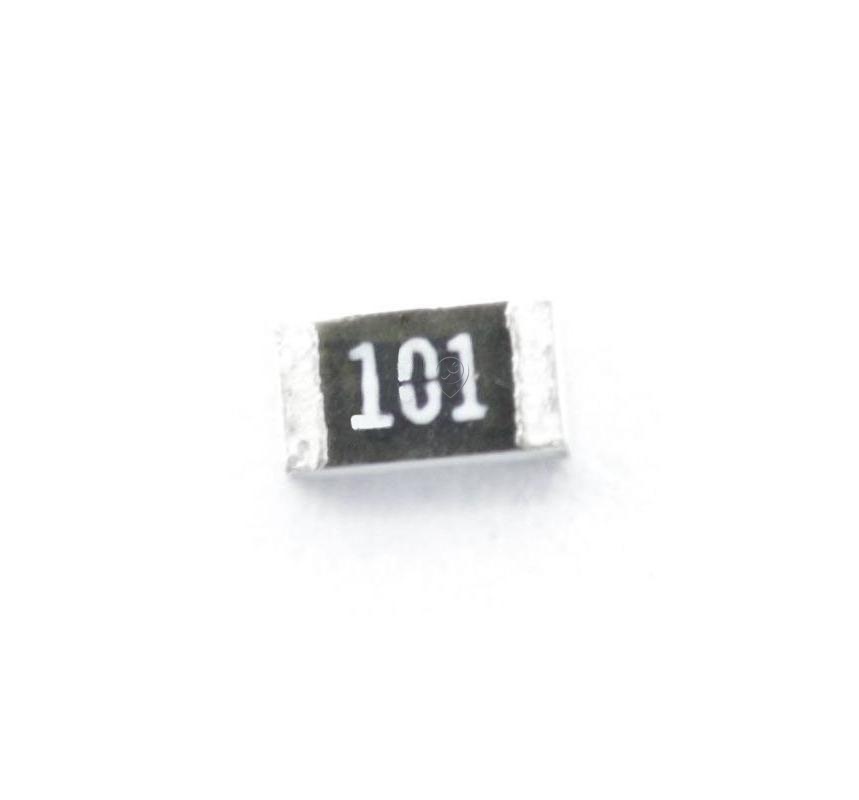 Rezistor cu cip SMD Samsung 2007-000074 - r-chip, 100Ohm, 5%, 1/16W, da, tp, 1608