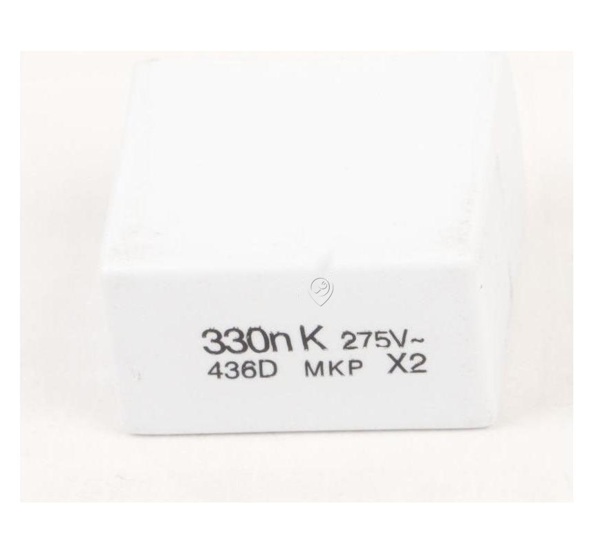 Condensator Samsung 2301-001511 - cu pelicula film PEF: 330NF, 10%, 275V bk, dimensiuni 16X18X