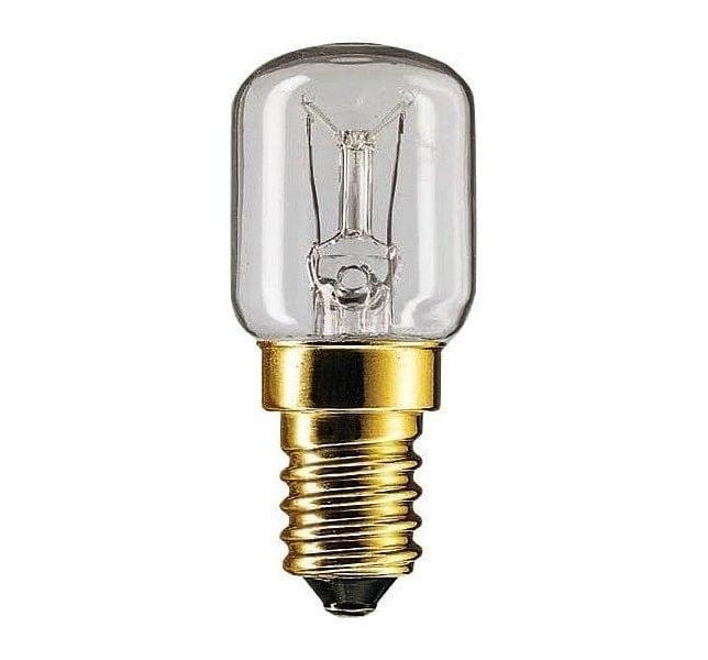 Bec E14 pentru cuptor electric și microunde, 25W-230V, 58mm, 300°C