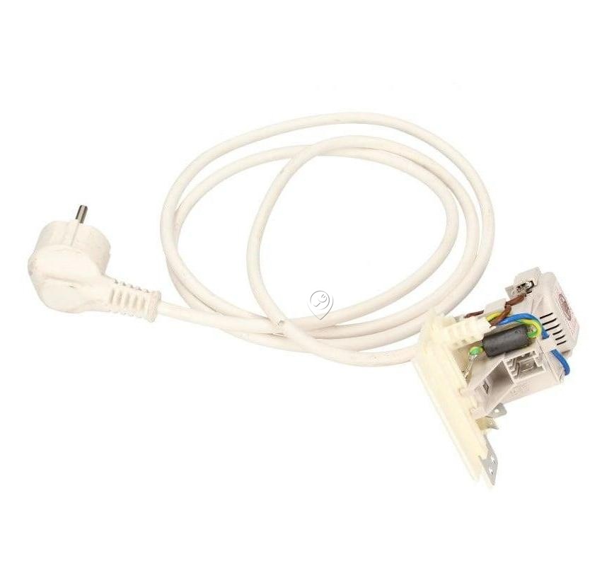 Cablu de alimentare original Indesit/Whirlpool 1.5m pentru mașini de spălat și uscătoare frontale