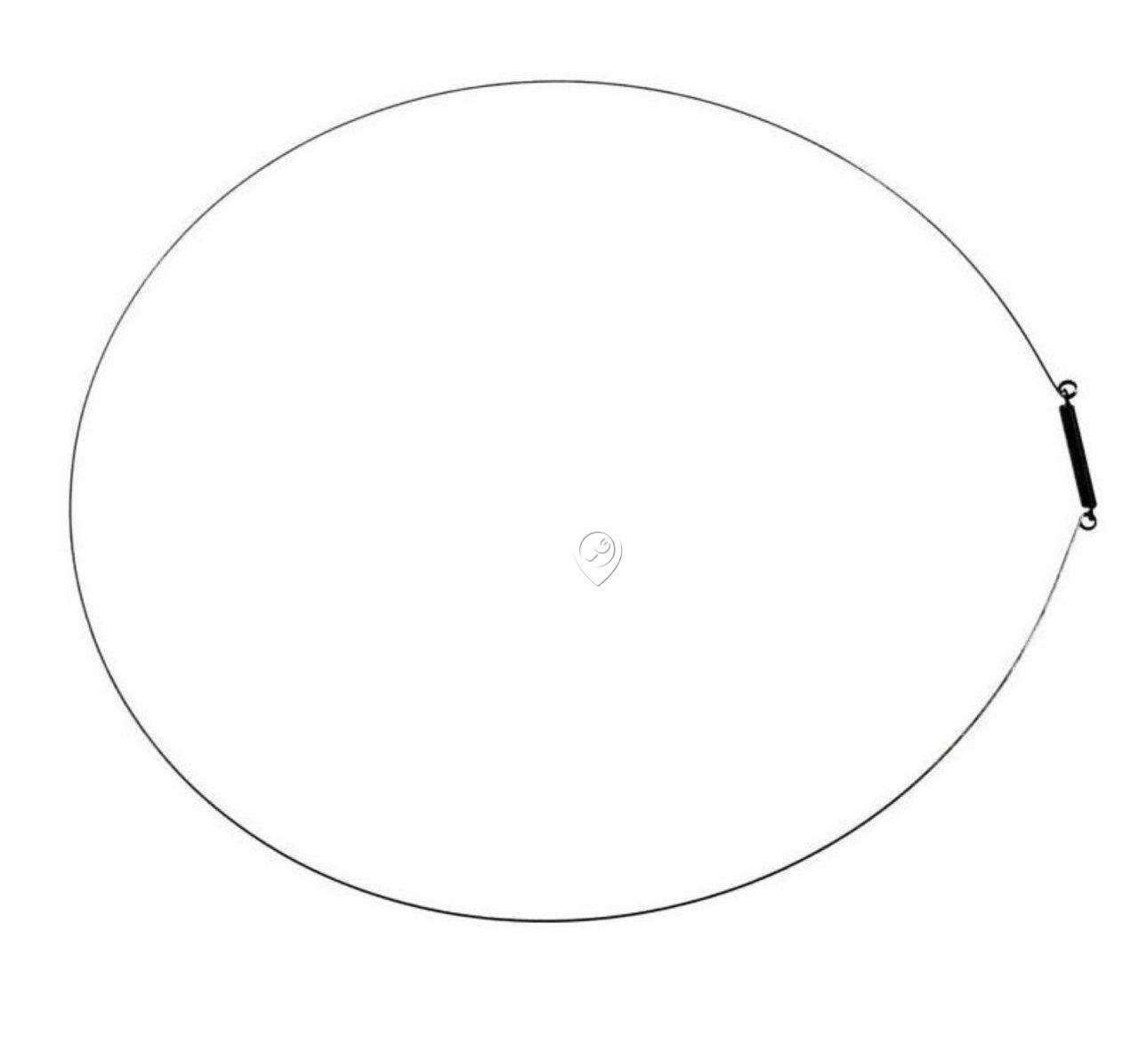 Colier de fixare garnitură hublou Vestel 37008604 pentru mașina de spălat Westwood WT642S