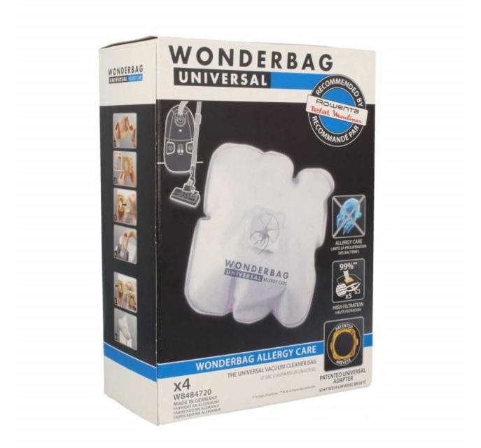 Set saci aspirator Rowenta și GROUPE SEB Wonderbag Allergy Care WB484720 - 4 buc, universal