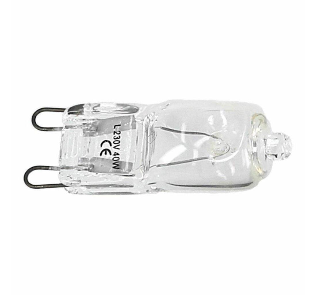 Bec Halogen 40W G9 T4 pentru Cuptor - Lumina Caldă Bosch și Smeg 230V