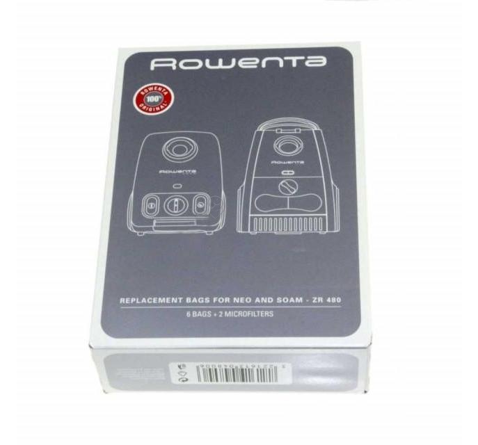 Saci Aspirator Rowenta GROUPE SEB ZR480: Set X6 + Filtru X2