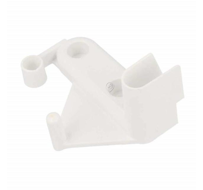 Suport plastic stânga ușită frigider Indesit, Ariston, Hotpoint Ariston, WHIRLPOOL/INDESIT C00075599 482000022685