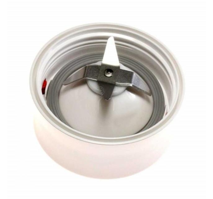 Suport cuțit de robot de bucătărie Kenwood și Delonghi KW680941 cu soclu alb BL436