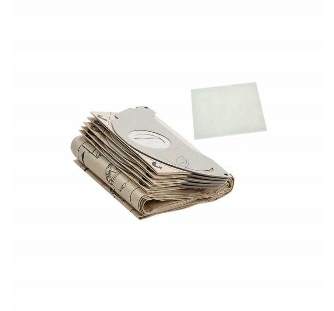Set 5 Saci și Microfiltru Aspirator Karcher KFI252 Original 6.904-143.0