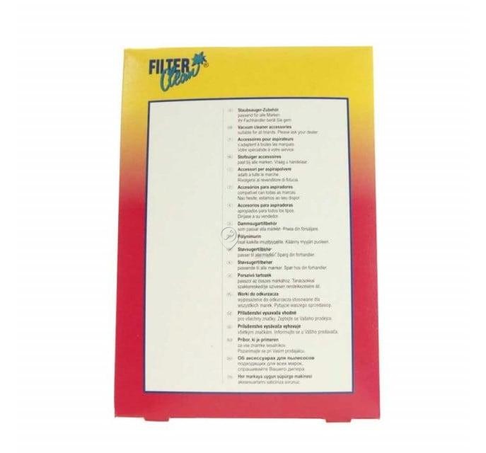Set saci aspirator Zelmer 4 bucăți + filtre FILTERCLEAN Z100M pentru modelul 40000K55SK