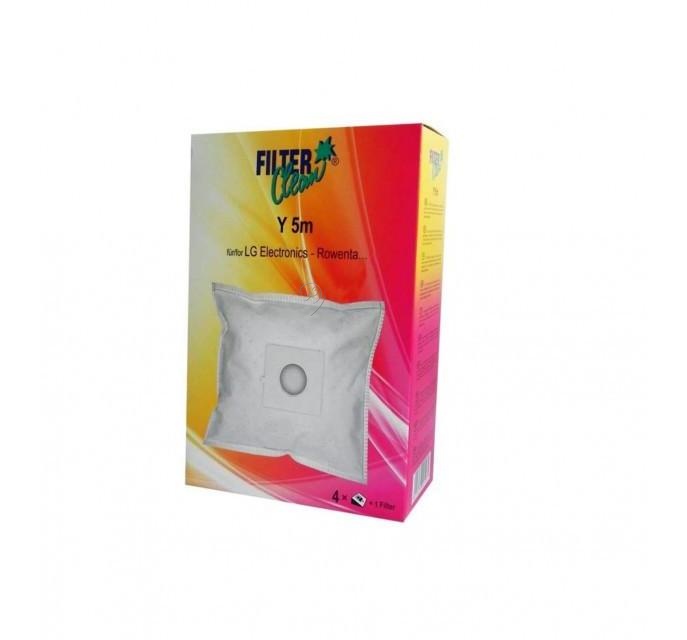 Set saci aspirator Rowenta LG și FILTERCLEAN Y5M FL0031-K cu 4 bucăți Micromax + Filtru motor