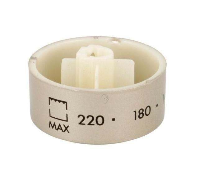 Buton termostat cuptor Ariston & Whirlpool/Indesit C00114020 IX New Tech