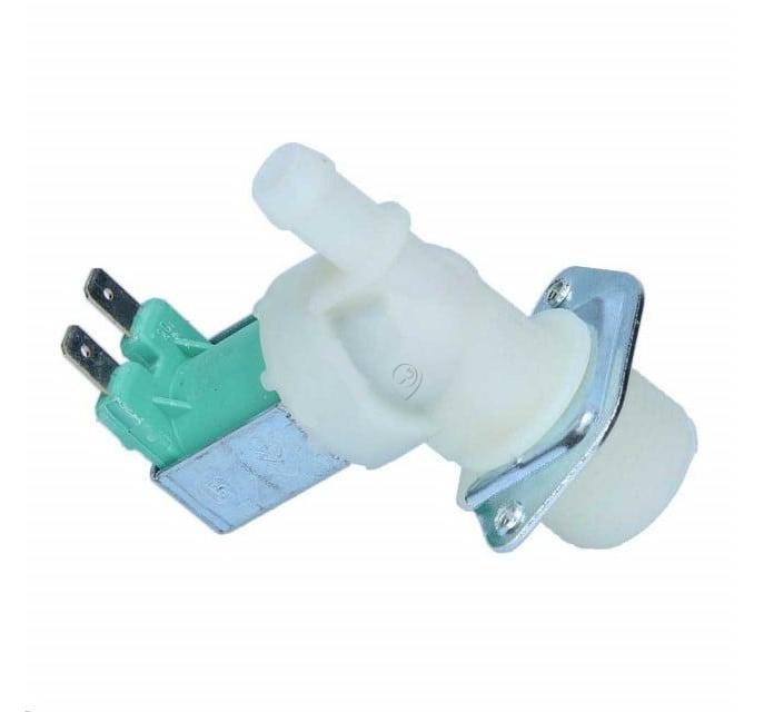 Electrovalvă pentru mașini de spălat 24V cu ieșire T&P de 180° Ø 12mm