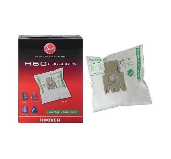 Set saci aspirator HEPA Hoover & Candy H60 (4 buc)
