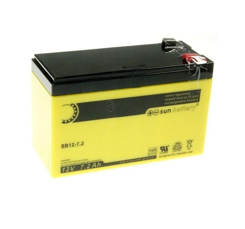 Acumulator plumb 12V 7,2 AH ABUS VDS 151x65x98mm