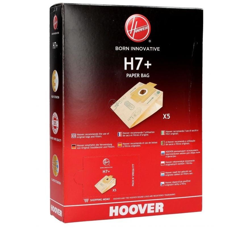 Saci de hârtie pentru aspirator Hoover SC188 și H7, compatibili CANDY/HOOVER H7+ALPINA