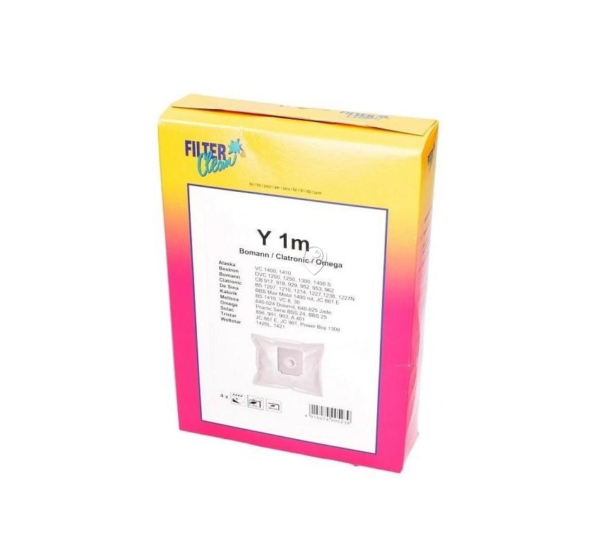 Sac Aspirator Hoover FILTERCLEAN Y1M FL0036-K Mikromax - Set de 4 Bucăți