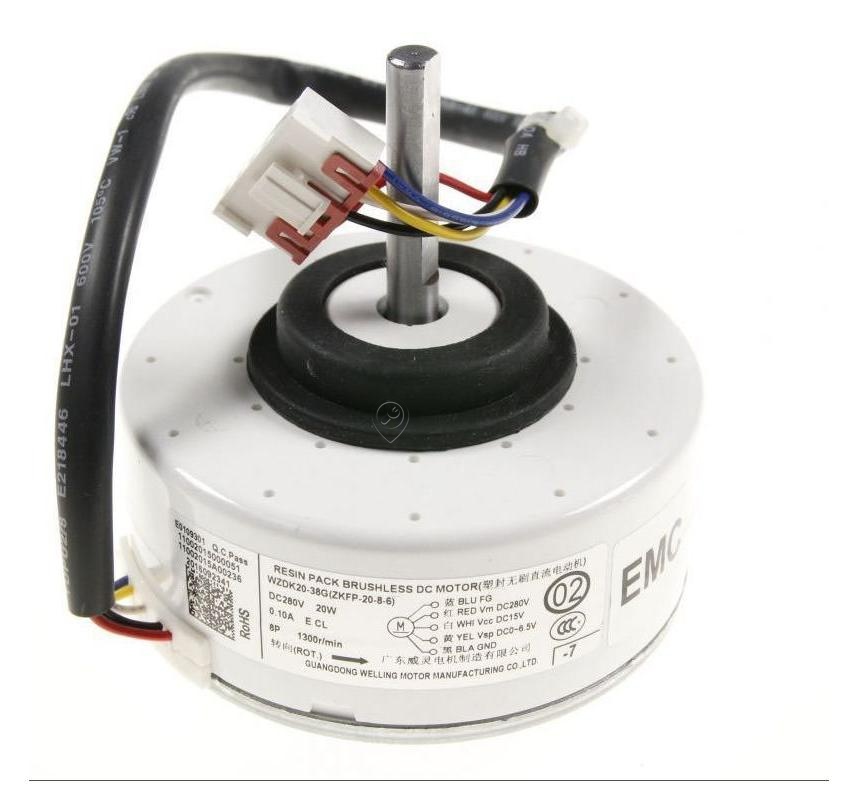 Motor de curent continuu pentru unitatea interioară a aerului condiționat Beko Grundig Arcelik 9178007178 - C00893941 ventilator