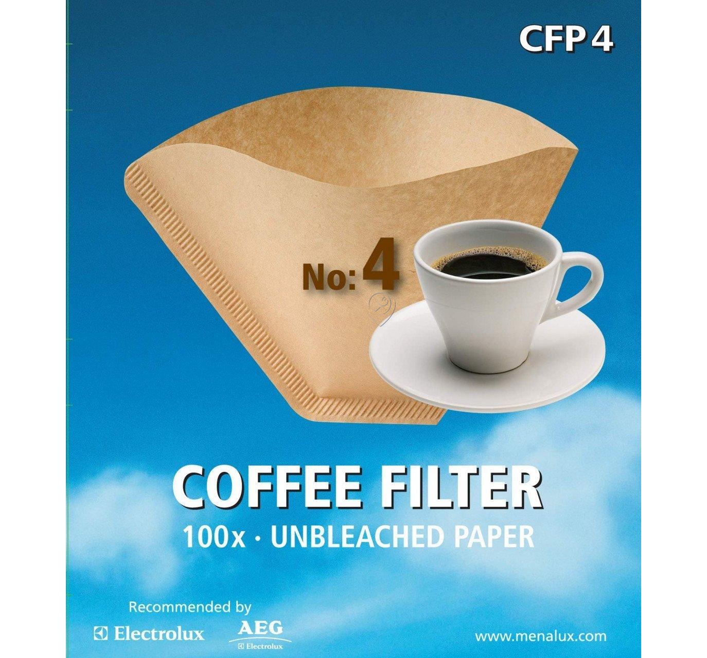 Filtre de cafea Electrolux CFP4, 100 buc, cod 9002563147