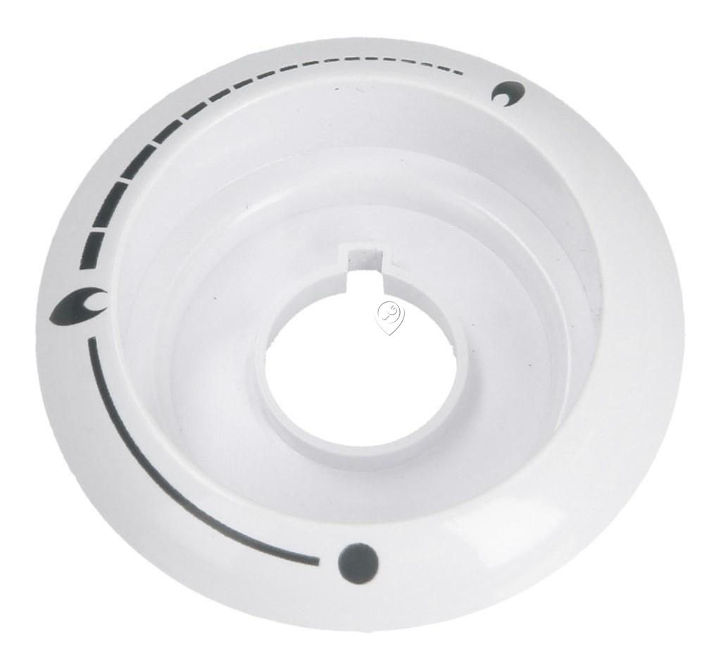 Decor Buton Alb Arctic 250944454 pentru Aragaz BEKO/GRUNDIG/ARCELIK C00875106