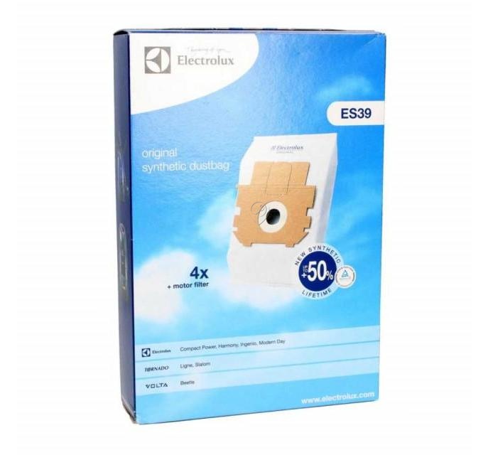Set 4 saci aspirator AEG/Electrolux ES39 + 1 filtru motor