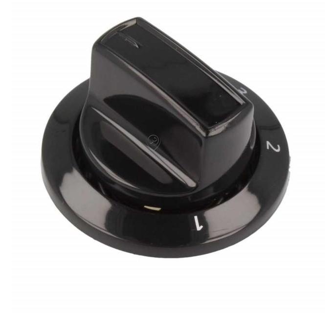 Buton cuptor Beko 250315196, negru, compatibil cu Grundig și Arcelik