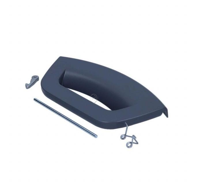 Maner hublou original gri pentru masini de spalat Whirlpool, Hotpoint Ariston si Indesit - C00286151