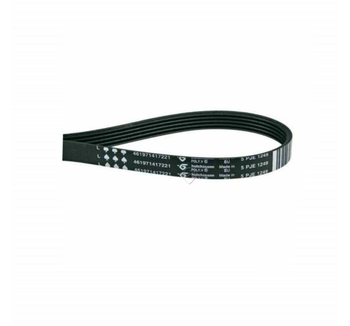 Curea Poli V Elastică HUTCHINSON 1249J5 pentru Mașina de Spălat