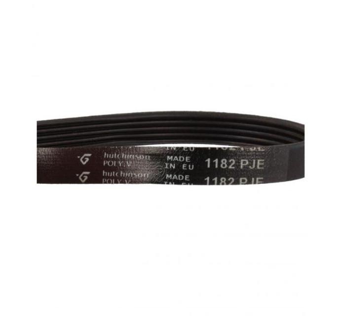 Curea Poli V Elastică HUTCHINSON 1182J5EL pentru Mașina de Spălat LG WD10130NUP