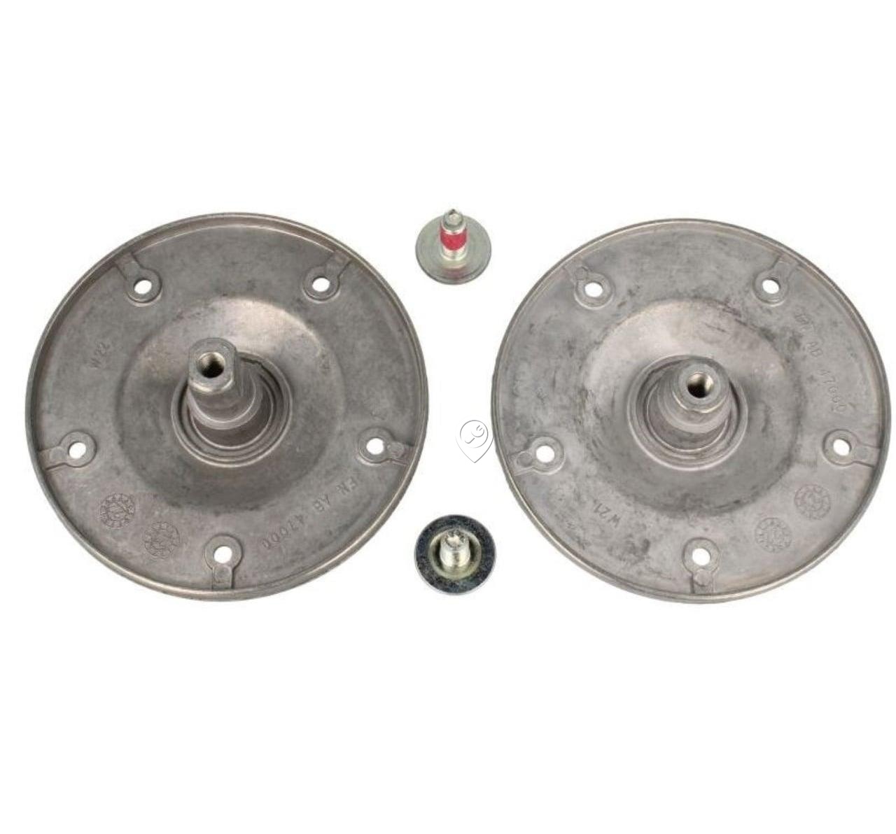 Set 2 bucăți flanșă cuva și rulmenți compatibili pentru mașini de spălat Whirlpool/Indesit C00380523 480110100802 - Original
