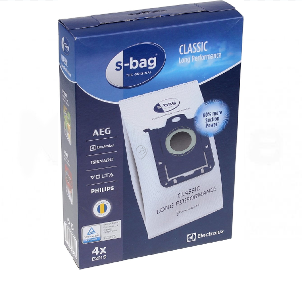 Electrolux - Sac de aspirator s-bag micro fleece - e201s - pachet/4 - 9001684589