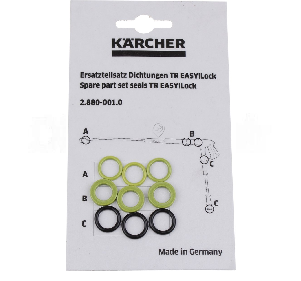Karcher - Set de piese, garnituri pentru etanșare tr easy!lock - 28800010 - pentru Curățător cu presiune