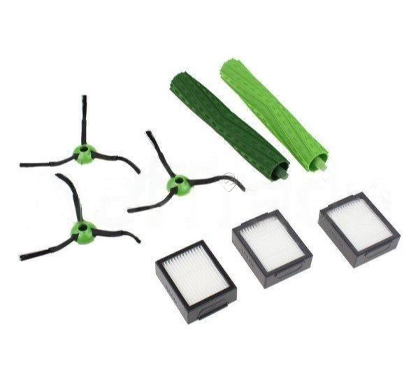 iRobot - Kit de înlocuire filtre + perie - seria e + j + i - 4757966 - pentru Aspirator robot