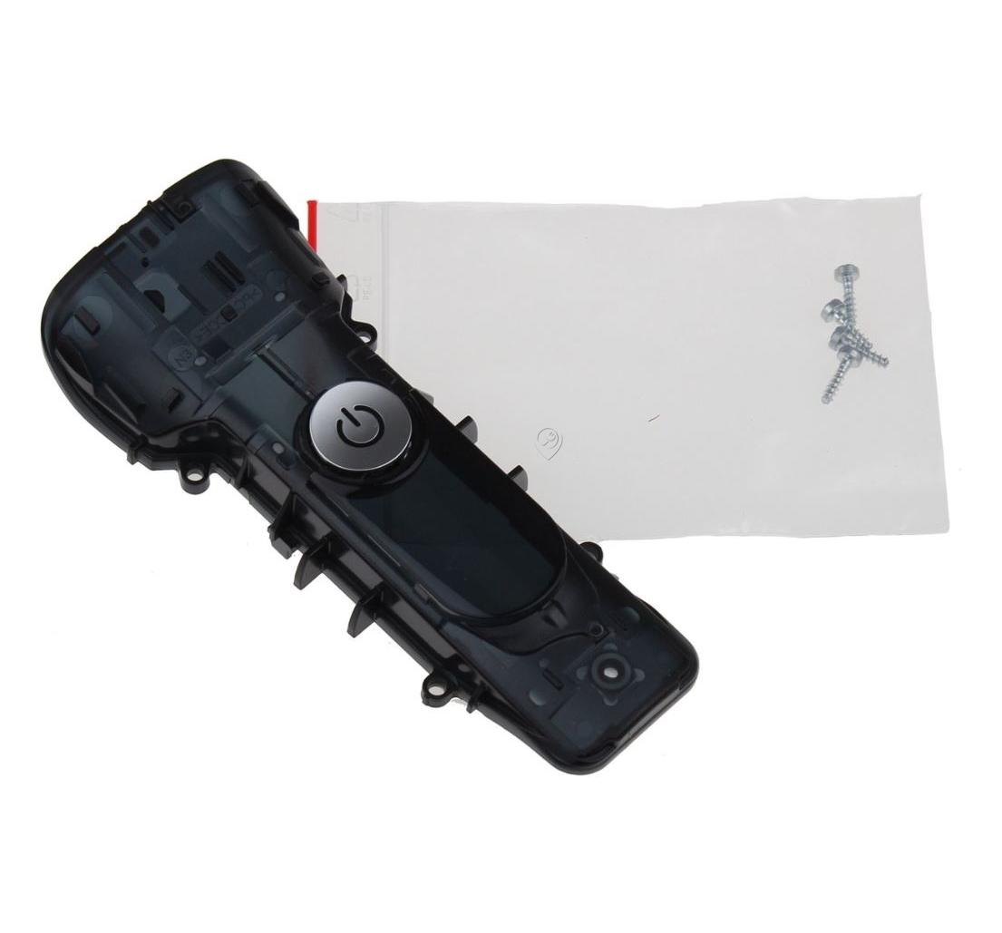 Carcasă frontală cu buton pentru aparat de ras, BRAUN 81686529, S9-3