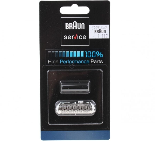 Braun - Grilaj/Folie taiere pentru aparat de ras - alb - 67091062 - pentru Aparat de ras BRAUN - 5327