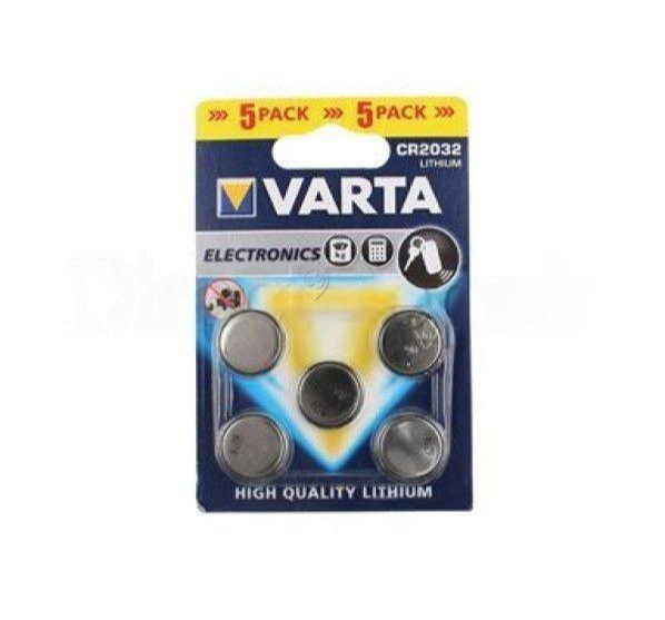 Varta - Baterie buton litiu - cr2032 blister de 5 baterii