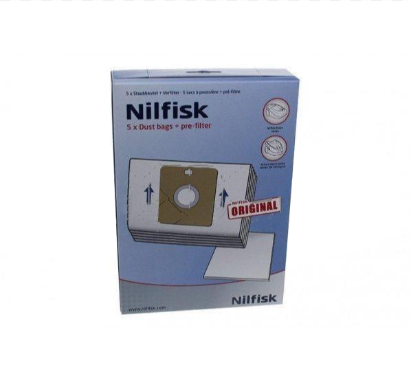 Nilfisk - Sac de praf sintetic (5) - seria bravo - 30050002 - pentru Aspirator NILFISK - 82215200