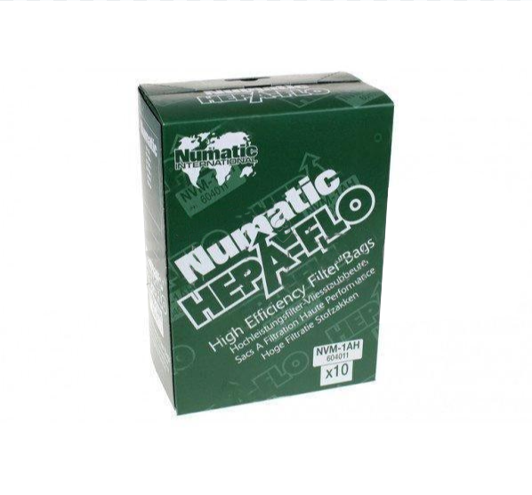 Numatic - Saci de praf Numatic HEPA-FLO 6 litri compact (10 bucăți) NVM1AH - 604011 - pentru Aspirator NUMATIC - HET160