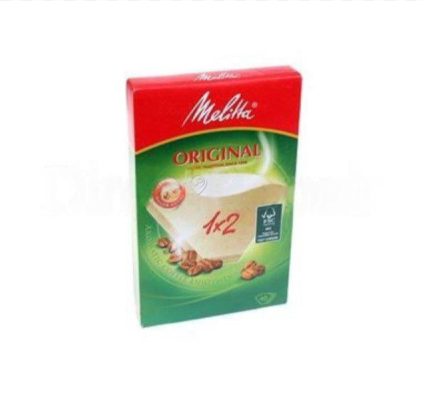Melitta - Filtru de cafea 1 x 2 - ambalaj 40 - etichetă FSC - 6658212