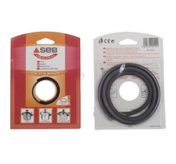 Seb - Garnitură de etanșare pentru oală sub presiune 8L - inox - diametru 245mm - actua / authentiqua / minute - 790142 - pentru SEB TEFAL CALOR MOULINEX - 800800