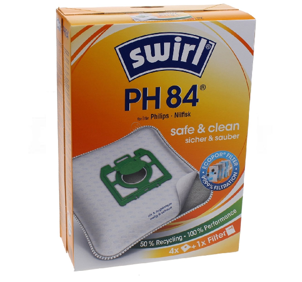 Swirl - Sac pentru aspirator ph84 - 4 buc. - 6778342