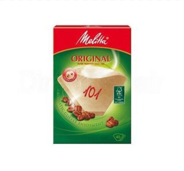 Melitta - Filtru de cafea Melitta maro pa101 - etichetă fsc pachet/40 - 6627294