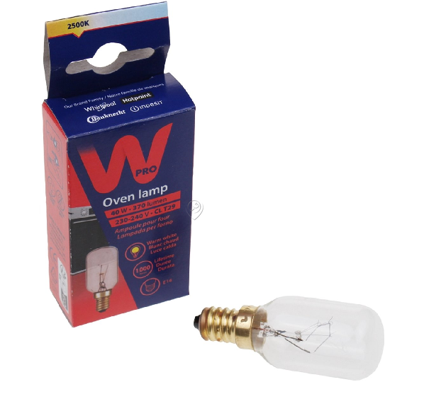 Wpro - Lămpă pentru cuptor t29 230v-240v 40w e14s - C00863214