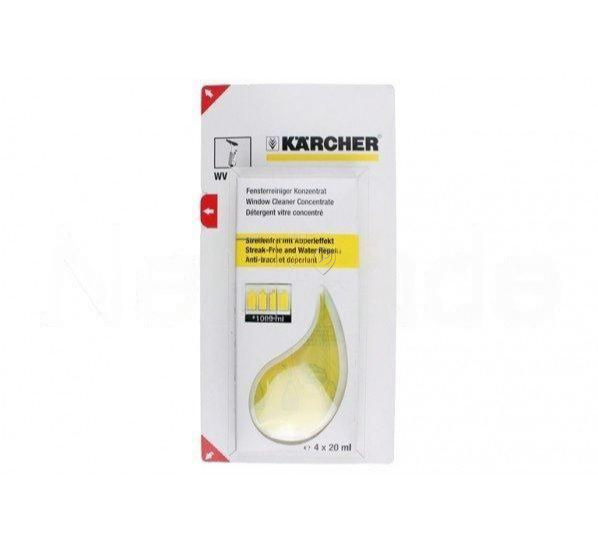 Karcher - Soluție de curățare 4 x 22ml wv50+ - 62953020 - pentru Aspirator