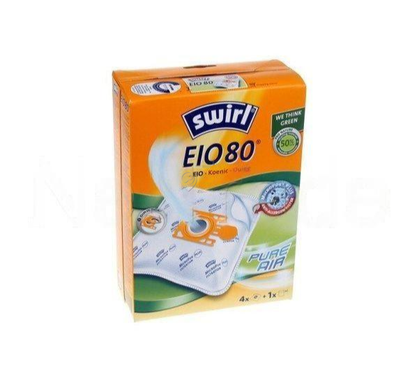 Swirl - Sac de aspirator eio80 pachet de 4 bucăți - EIO80
