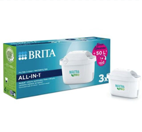 Brita - Maxtra pro all-in-1 - Cartușe filtrante - pachet 3 buc. - 1050414 - pentru Tratament apă