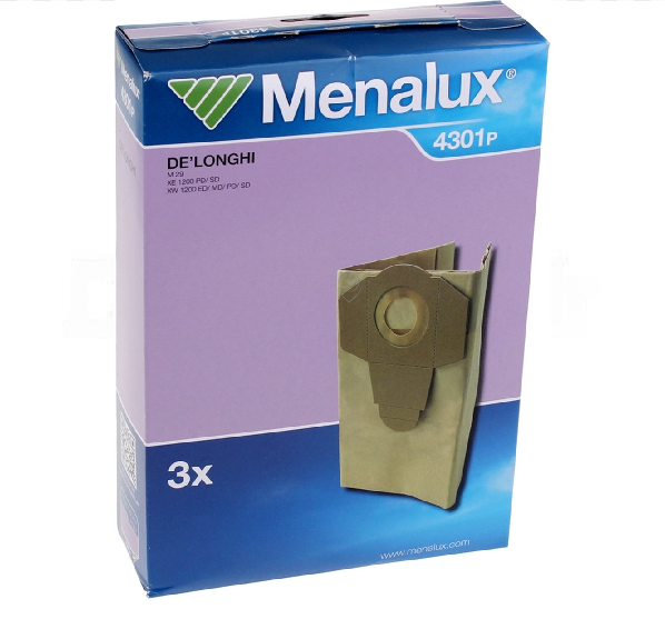 Electrolux - Sac pentru aspirator Menalux - 4301p 3 saci - 9001967653