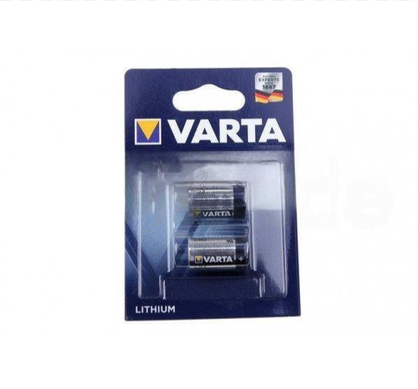 Baterie Varta litiu CR2 - 3V blister de 2 bucăți - 6206301402