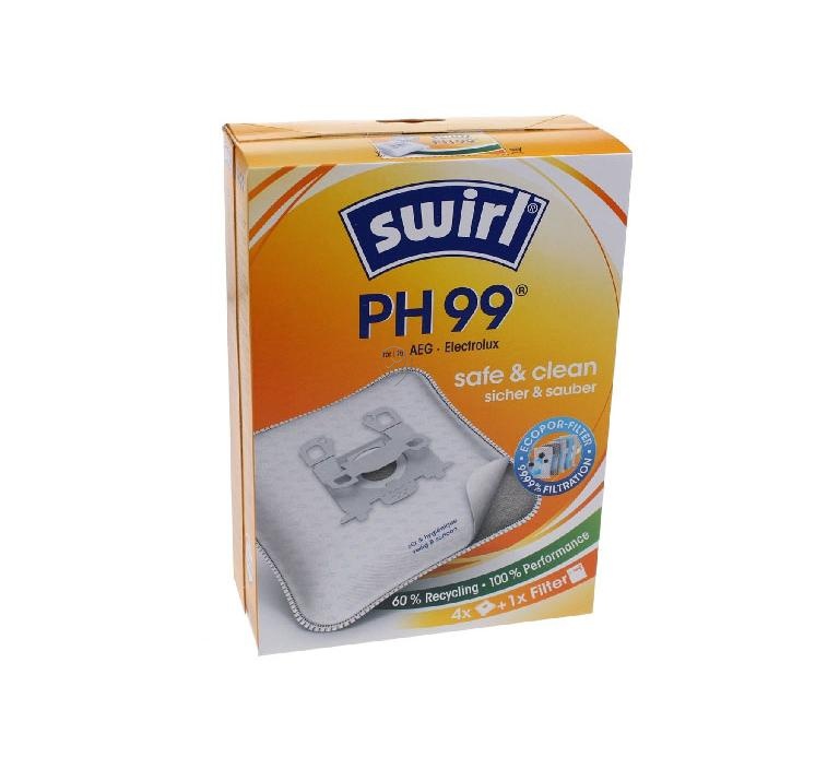 Swirl - Sac pentru aspirator ph99 - pachet de 4 bucăți - 6778340