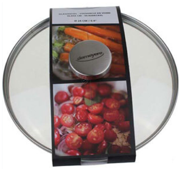 Demeyere - Capac de sticlă 24 cm h - 6524 - pentru Plită/Cuptor